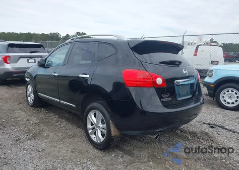2012 Nissan Rogue Sv из США, поврежденный, VIN JN8AS5MT3CW276565